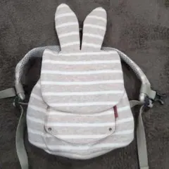 うさぎ耳 ボーダー リュック キッズのサムネイル