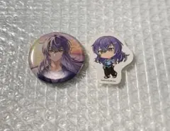 にじさんじ 星導ショウ HEROES 海の家 くじ 缶バッジ ステッカー