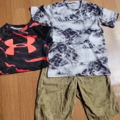 OAKLEY　UNDER ARMOUR Tシャツ 140センチ　３点セット