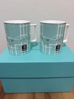Tiffany & Co. ニューヨーク本店限定 ペアマグカップ【新品】 - メルカリ