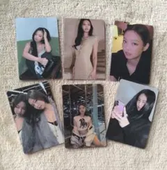 BLACKPINK トレカ ジェニ　JENNIE　6枚