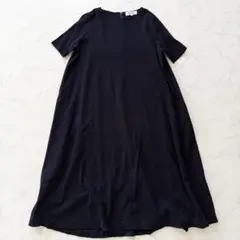 ☆美品☆ ENFOLD ライトミラノ5分袖Aラインワンピースのサムネイル