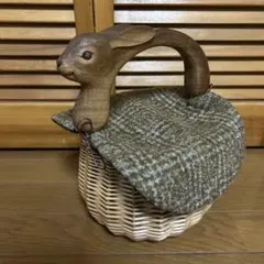 キヤタ　KIYATA ラッコ　かごバッグ　バスケット　新品未使用 キヤタ KIYATA ラッコ かごバッグ バスケット 新品未使用 キヤタ