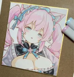 オリジナルイラスト 手描き