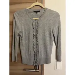 【BANANA REPUBLIC】フリル七分袖カーディガン