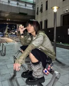Macgear pants あおば君着用 あおばくん Macgear マックギア ナイロンパンツ サイズ30 青