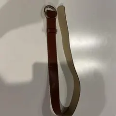 ブラウン ベージュ レザー ベルト