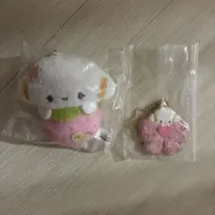 サンリオ　こぎみゅん　いちごおくるみマスコット