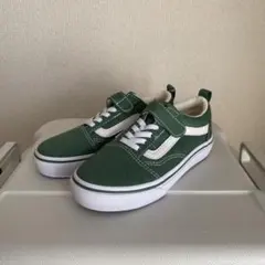 【未使用品】VANS OLD SKOOL 18cm グリーン