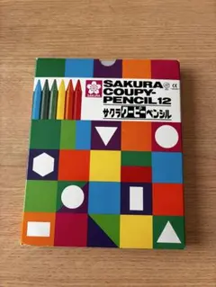 サクラクレパス クーピーペンシル 12色セット FY12K