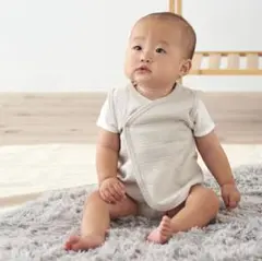 日本製 ベビー スリーパー インナー ベスト 新生児 50-70cm