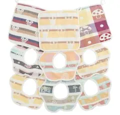 ⚫︎かわいい コットン製スタイ4枚セット⚫︎