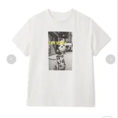 完売　フレイアイディー　オーバーサイズフォトプリントTシャツのサムネイル