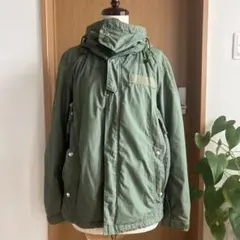 即購入可★メンズ　マウンテンパーカー　M★レイジブルー　カーキ色　ジャケット