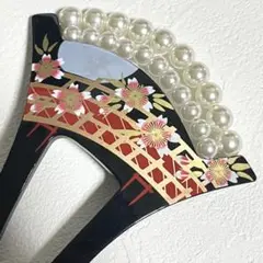 KZ064-a 簪 かんざし 結婚式 和装 髪飾り 卒業式 成人式 着物 バチ型