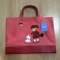 美品⭐︎ファミリア ピンク デニムバッグ うさぎ いちご - メルカリ