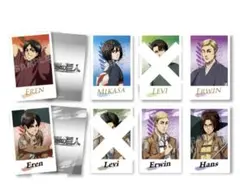 進撃の巨人 トレーディング ホログラム カード お正月 ver. 未開封 6点
