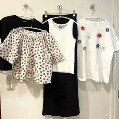 ZARA ピンクラテLOVE POWERS 150サイズ　5点セット