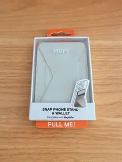 【新品・未開封】MOFT Snap Stand Wallet 耐久強化MCGY白