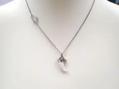 【中古】Dior ディオール ホーンネックレス 角モチーフ