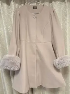 evelyn エブリン ビジュー付きコート