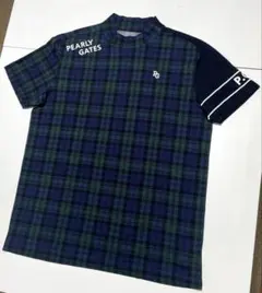 【美品】PEARLY GATESパーリーゲイツ半袖シャツ カットソー　Lサイズ