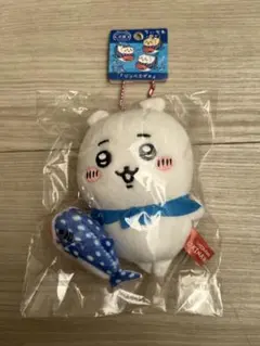 沖縄限定 ご当地ちいかわぬいぐるみチェーン　 ジンベエザメ　ちいかわのサムネイル