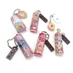 ミニチュア　お菓子 ピンク系　まとめ売り カプセルトイ　ガチャガチャ