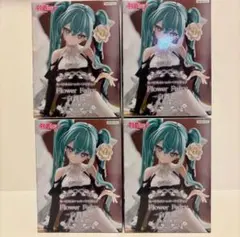 初音ミク　ぬーどるストッパー Flower Fairy 白薔薇　４個セット