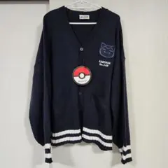 新品　ポケットモンスター　カビゴン　カーディガン　大きいサイズ　LL