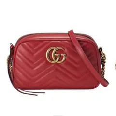 GUCCI GGマーモント　チェーンショルダーバッグ