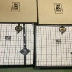 未使用DAKS タオルケット タオルシーツ　ベージュ 150x250cm