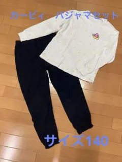 【GU】140 星のカービィ スウェット　セット パジャマ