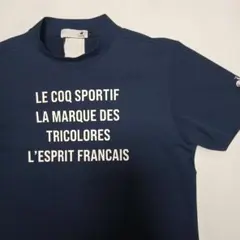 le coq sportif ルコックゴルフ　モックネック　半袖カットソー Lのサムネイル