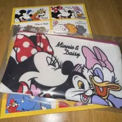 ディズニーストア☆シークレットポーチ ミニー デイジー 新品