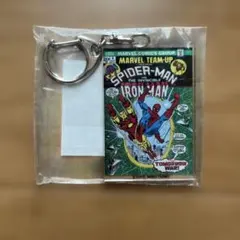MARVEL スパイダーマン アイアンマン TEAM-UP アクリルキーホルダー