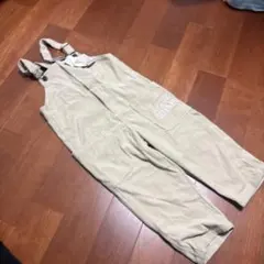 コーデュロイ オーバーオール