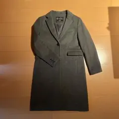 SLOBE IENA メルトンコート ウール カシミヤ混 グレー 36のサムネイル
