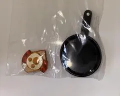 ディズニー フライパンとトースト ミニチュアフィギュア