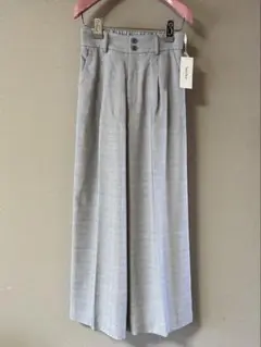 【新品未使用】StyleNote グレー ワイドパンツ