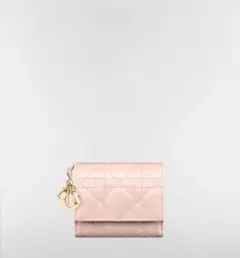 Dior ハート キルティング 三つ折り 財布 カナージュ ディオール 日本