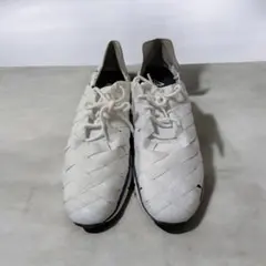 FANATIC ホワイト 編み込み スニーカー