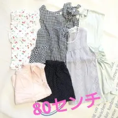 女の子夏服6点まとめ売り 【80size】