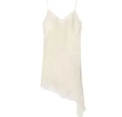 アイボリー アシンメトリック キャミワンピース