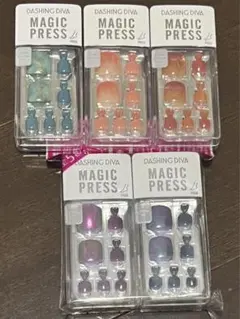 DASHING DIVAダッシングディバ　マジックプレス　フット ネイルチップ