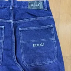 BlessU ワイドデニムパンツ