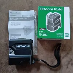 新品 Hitachi Koki BCL-10UB コードレスUSBアダプタ