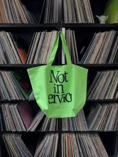 hood tote bag -green-