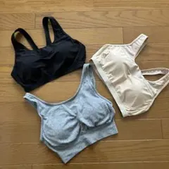 ダンスキン　スポーツブラ　３枚まとめて　M sizeのサムネイル