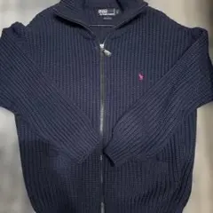 Polo by Ralph Lauren ニットセーター フルジップ L